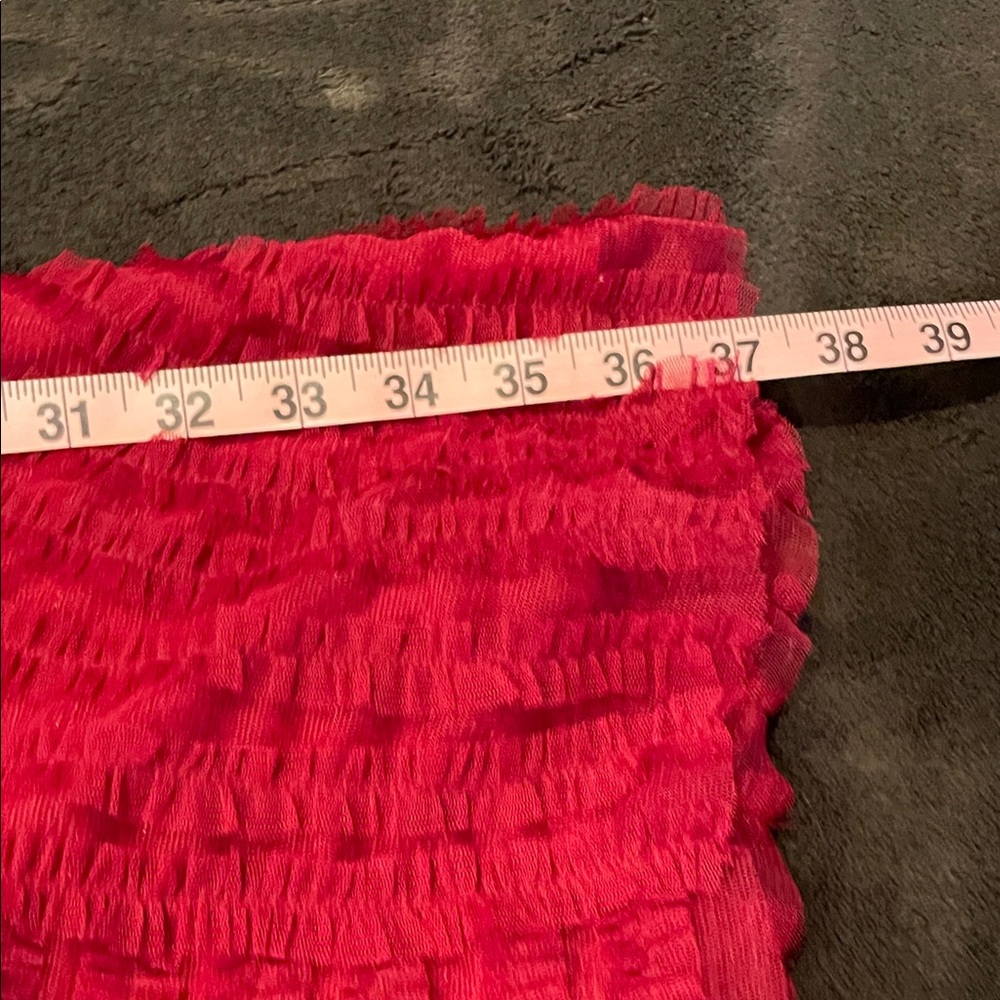 🧚‍♀️ BCBGMaxAzria Strapless Red Burgundy Dress - Picture 9 of 9
